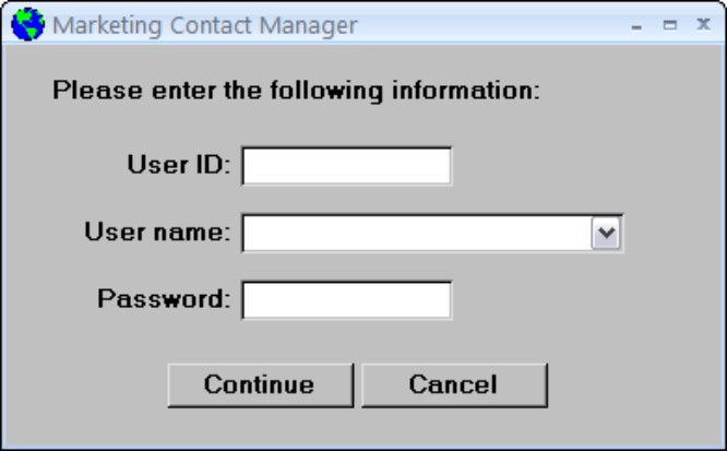 Capture useful information on the login form.